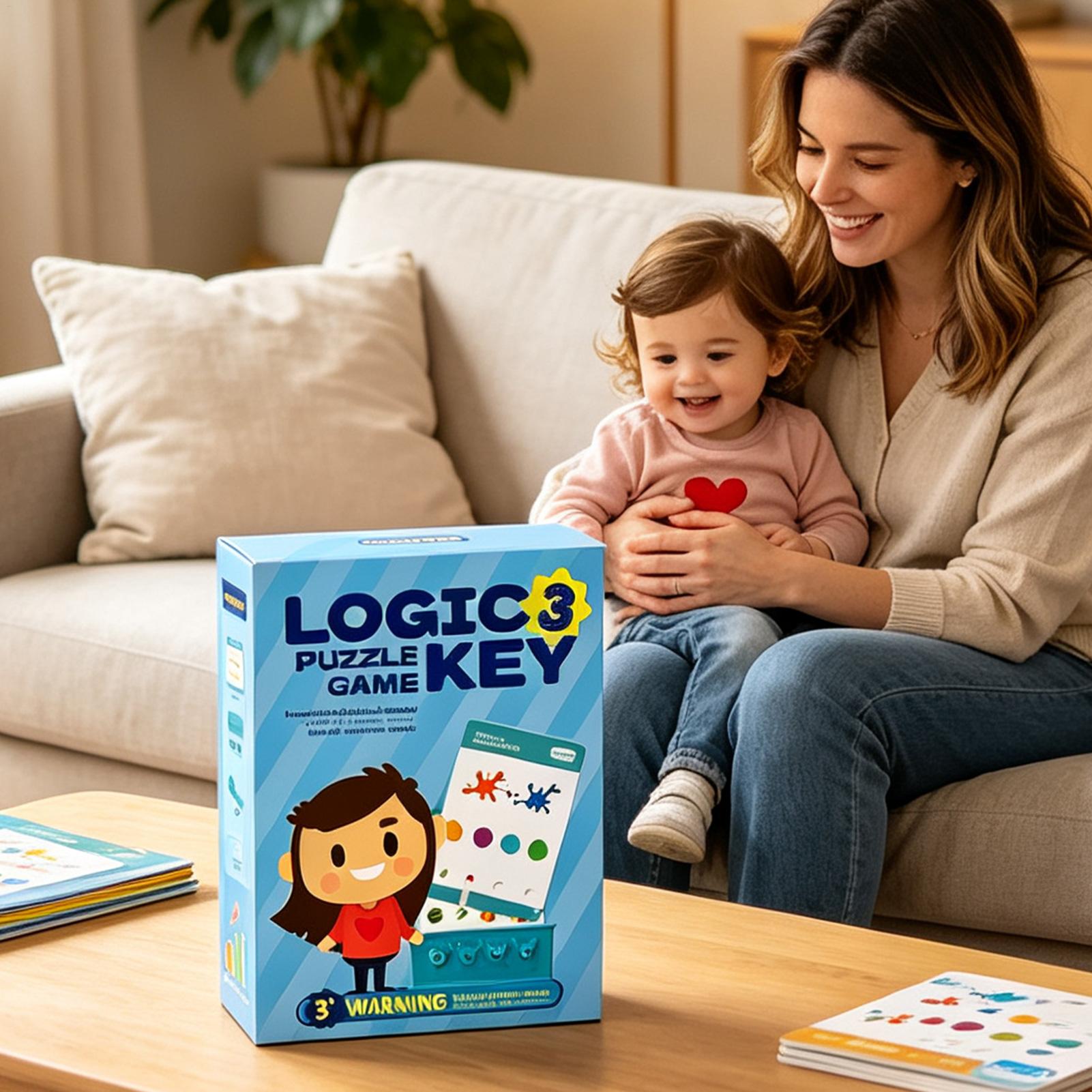 Kids Educational Games Learn English - Детская логическая головоломка-игрушка с замком для