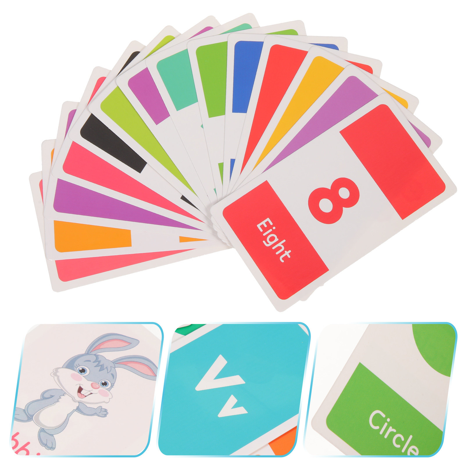 Kids Education Card - 58 шт. детских развивающих карточек с
