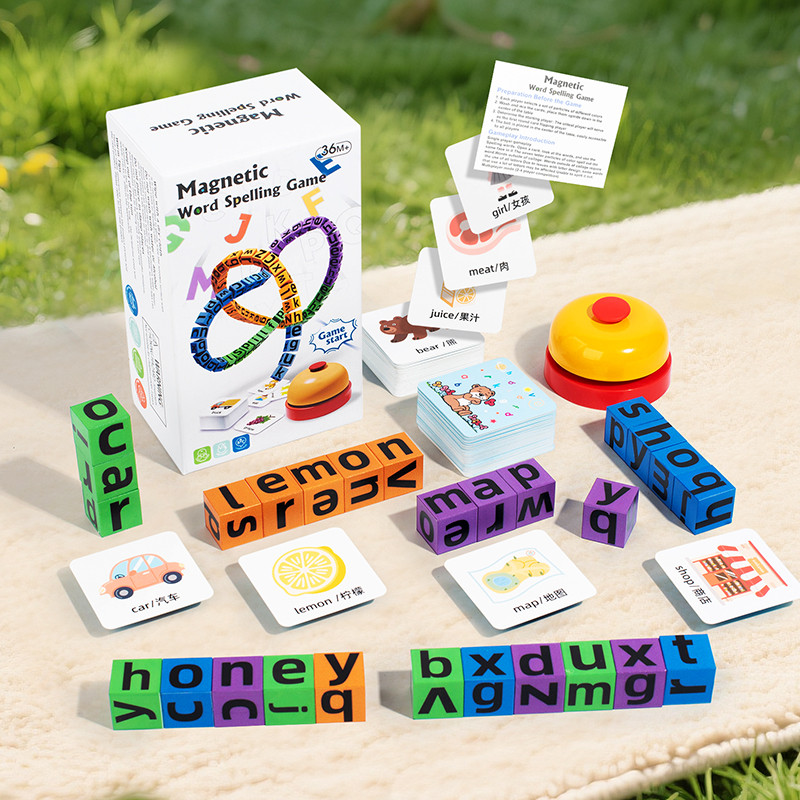 Kids Educational Games Learn English - Магнитный кубик для изучения английских слов