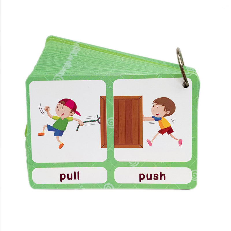 100 карточек с противоположным – обзор и цена Kids Education Card