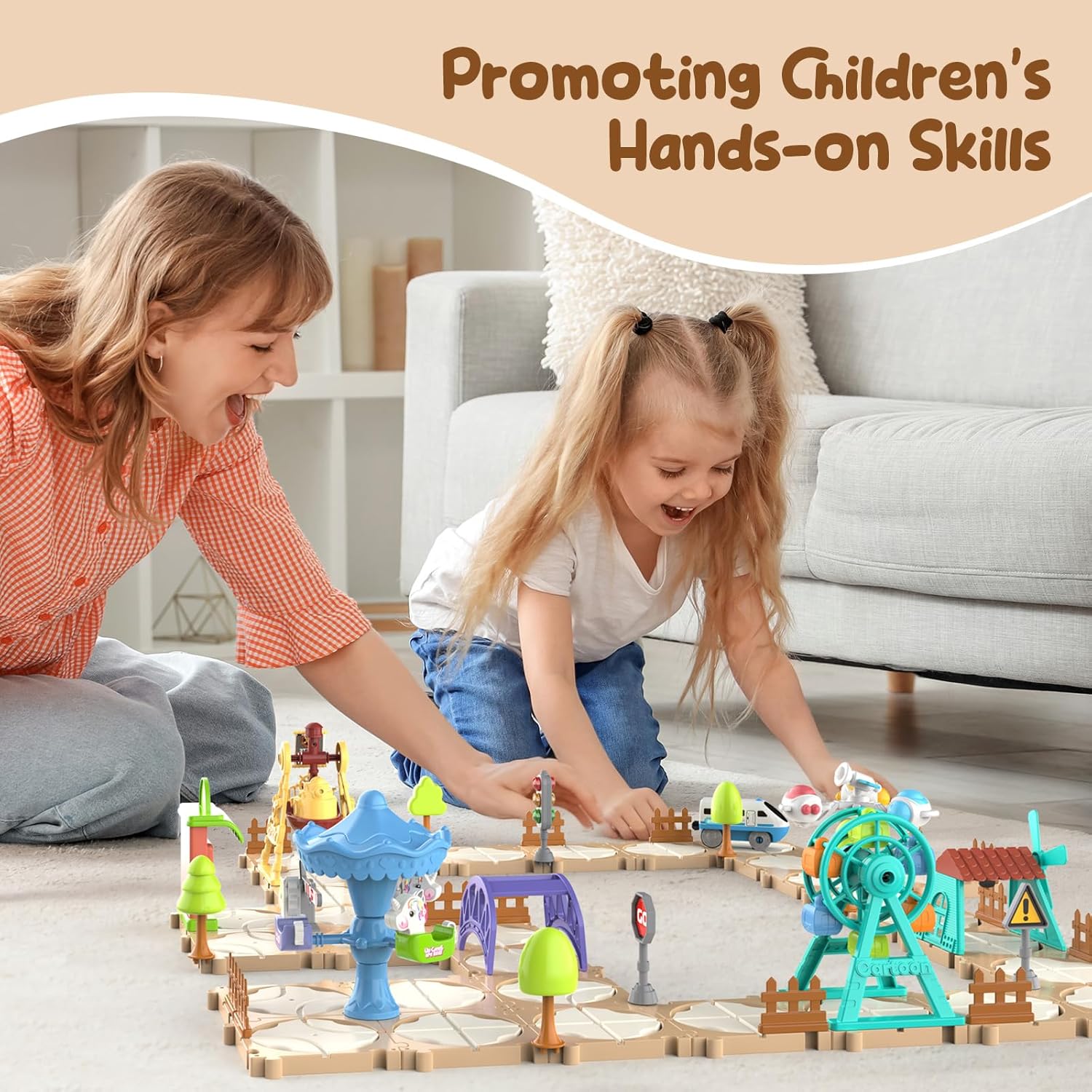 Набор для сборки DIY-трека для – обзор и цена Kids Educational Game