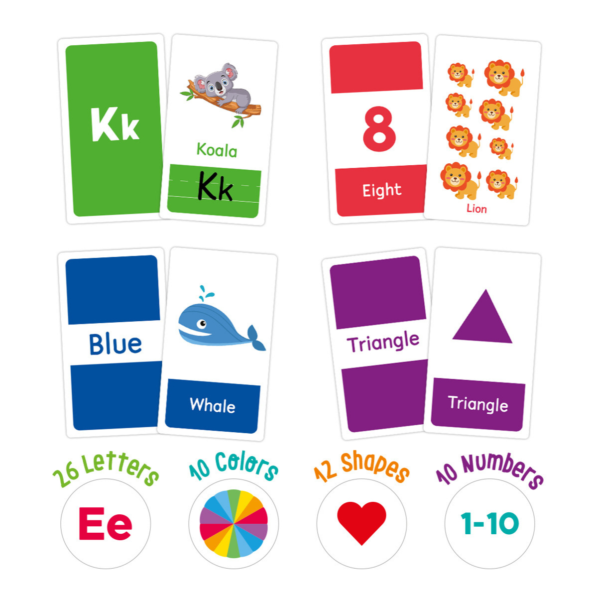 58 шт. карточки с алфавитом AB – обзор и цена Kids Education Card