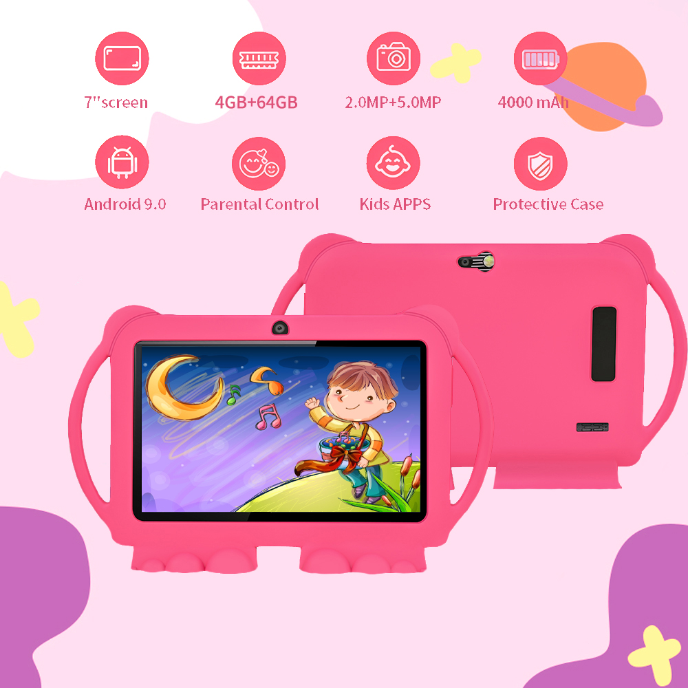 Детский планшет Sauenaneo 5GWI – обзор и цена Japanese Kids Education