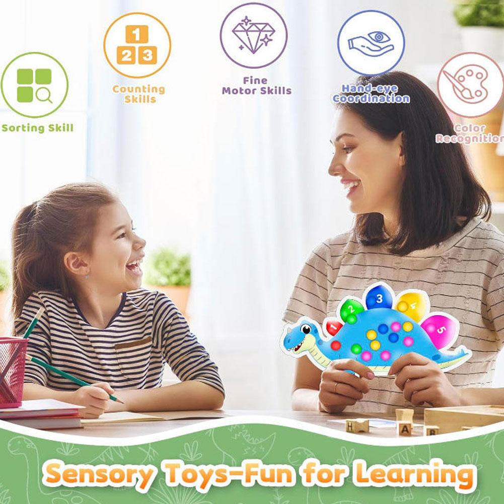 Игрушка для сортировки динозав – обзор и цена Kids Education Design