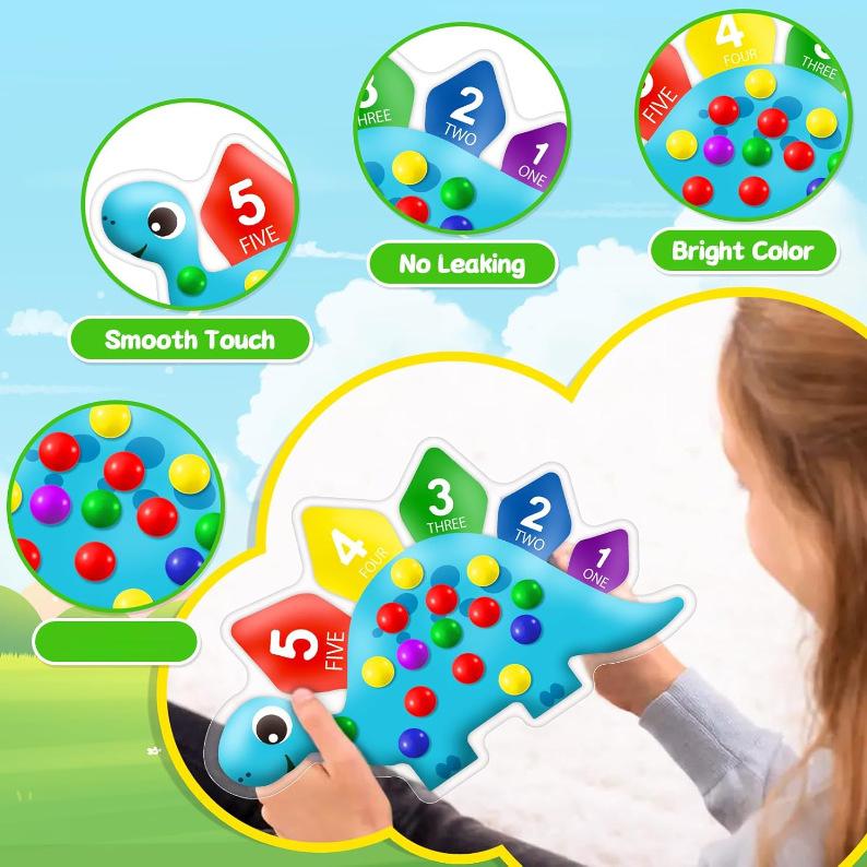 Игрушка для сортировки динозав – обзор и цена Kids Education Design