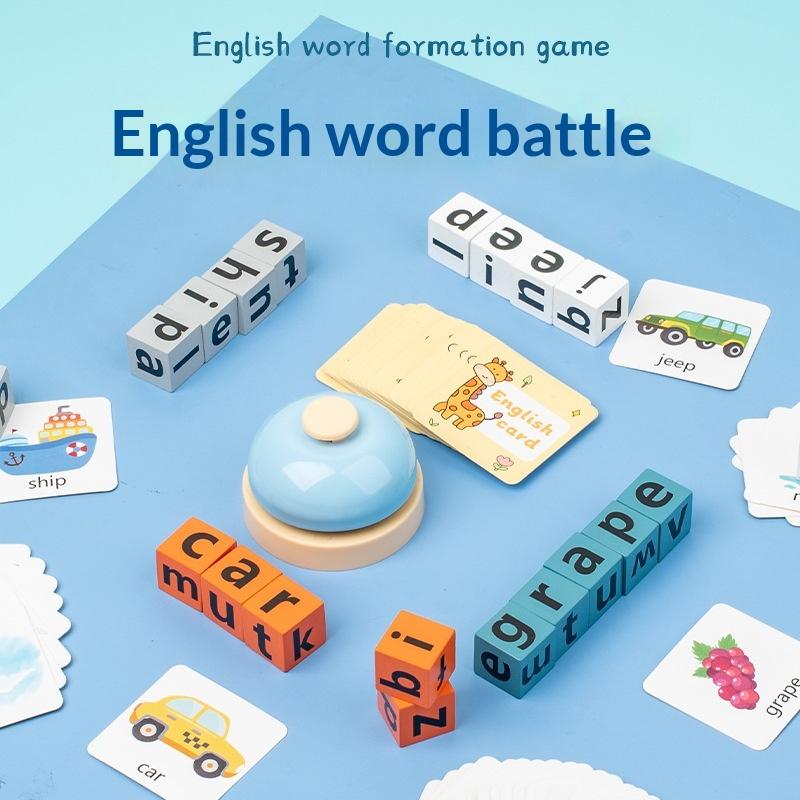 Набор карточек для игры в сост – обзор и цена Kids Educational Games Learn English