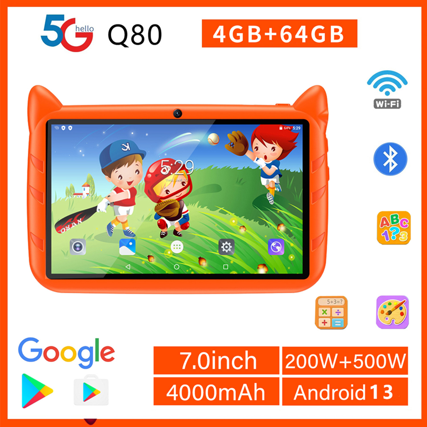 Новый 5G Wi-Fi детский планшет – обзор и цена Japanese Kids Education
